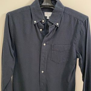 Gant long sleeved button down blue shirt